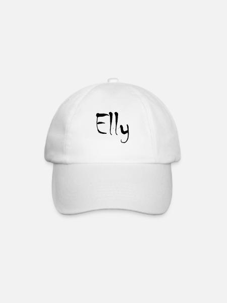elly - Baseballkappe - Weiß/Weiß
