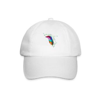 Feder - Baseballkappe - Weiß/Weiß - Vorne