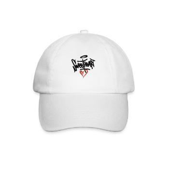 Liebling - Baseballkappe - Weiß/Weiß - Vorne