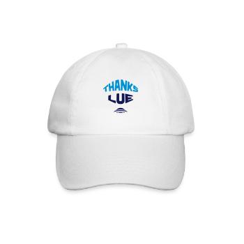 Danke Lue - Baseballkappe - Weiß/Weiß - Vorne
