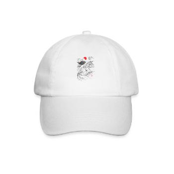Brandung - Baseballkappe - Weiß/Weiß - Vorne