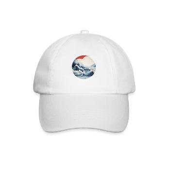 Kiku-Peak - Baseballkappe - Weiß/Weiß - Vorne