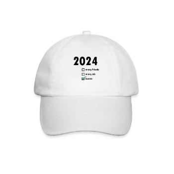 2024 Success - Baseballkappe - Weiß/Weiß - Vorne