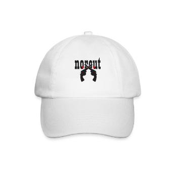 NORCUT - Black Text / Red Stars / Black Pistols - Baseballkappe - Weiß/Weiß - Vorne