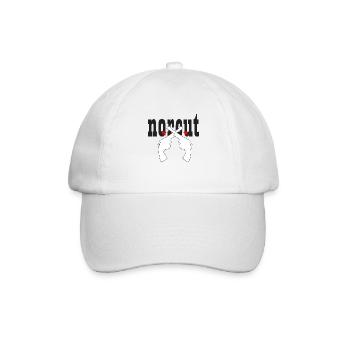 NORCUT - Black Text / Red Stars / White Pistols - Baseballkappe - Weiß/Weiß - Vorne