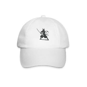 Samurai - Baseballkappe - Weiß/Weiß - Vorne