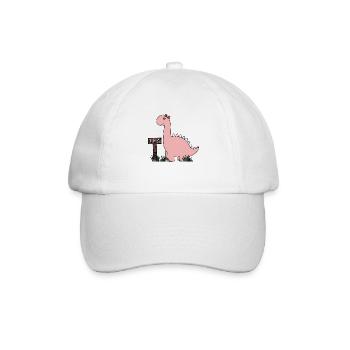 Dino Lea - Baseballkappe - Weiß/Weiß - Vorne