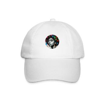 Urbaner Stolz - Baseballkappe - Weiß/Weiß - Vorne