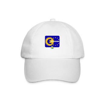 Schwedische Europäer - Baseballkappe - Weiß/Weiß - Vorne