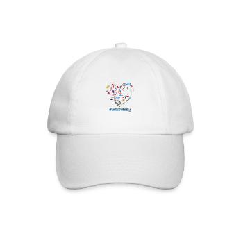 #laboratory #lablife - Baseballkappe - Weiß/Weiß - Vorne