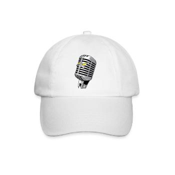 Mikro-Hip-Hop - Baseballkappe - Weiß/Weiß - Vorne