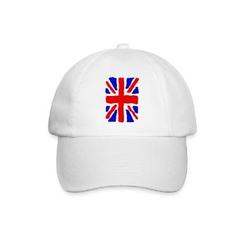 Union Jack - Baseballkappe - Weiß/Weiß - Vorne