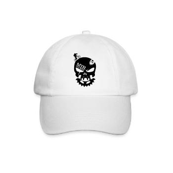 Bone Head - Baseballkappe - Weiß/Weiß - Vorne