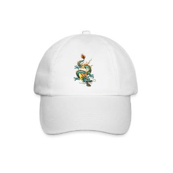 Dragon - Baseballkappe - Weiß/Weiß - Vorne