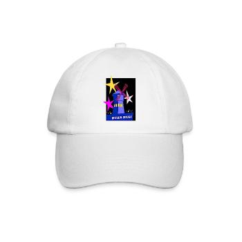 Moulin Rouge - Baseballkappe - Weiß/Weiß - Vorne