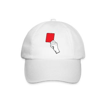 Fußball, Soccer, Red Kart - Baseballkappe - Weiß/Weiß - Vorne
