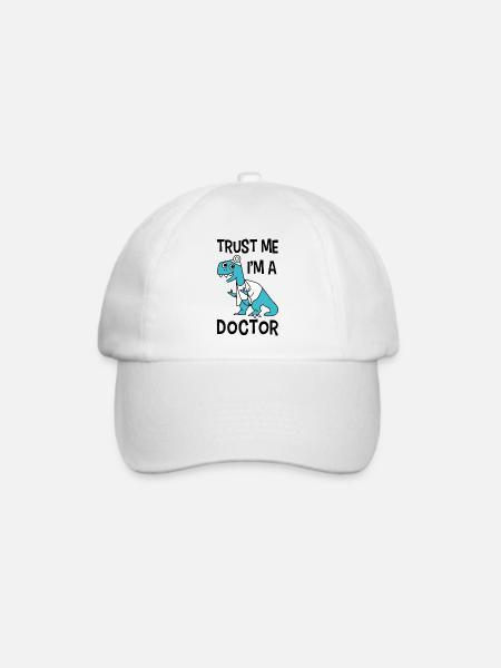 Arzt Doktor - Baseballkappe - Weiß/Weiß