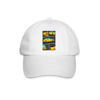 E36 - Baseballkappe - Weiß/Weiß - Vorne