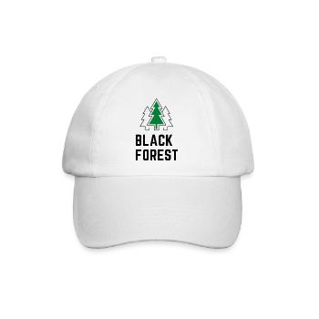 Black Forest - Baseballkappe - Weiß/Weiß - Vorne