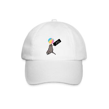 jö - Baseballkappe - Weiß/Weiß - Vorne