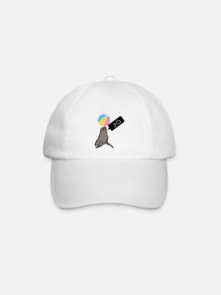 jö - Baseballkappe - Weiß/Weiß