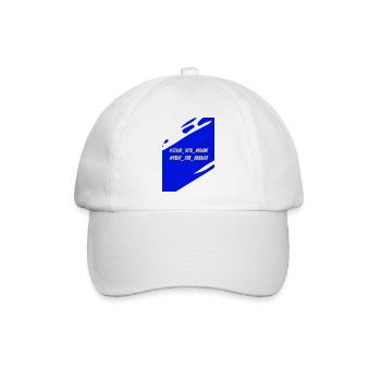 Stand with Ukraine - Baseballkappe - Weiß/Weiß - Vorne