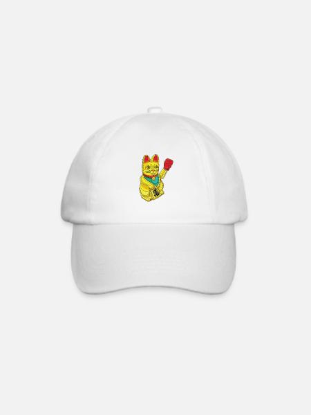 BOXKATZE - Baseballkappe - Weiß/Weiß
