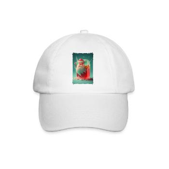 Weihnachtsmann-Gelee - Baseballkappe - Weiß/Weiß - Vorne