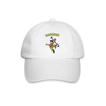 Hobbygärtner - Baseballkappe - Weiß/Weiß - Vorne