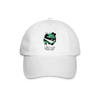 Das Klavier - Baseballkappe - Weiß/Weiß - Vorne