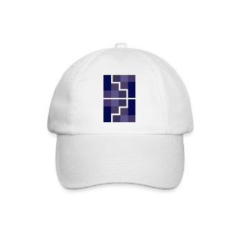 Geometrie - Baseballkappe - Weiß/Weiß - Vorne