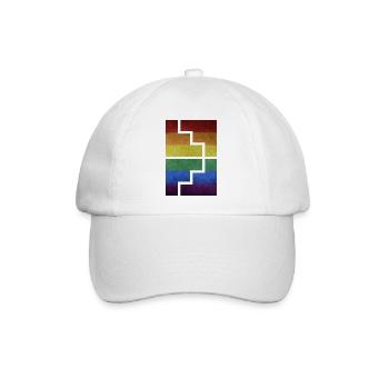 Geometrie - Baseballkappe - Weiß/Weiß - Vorne