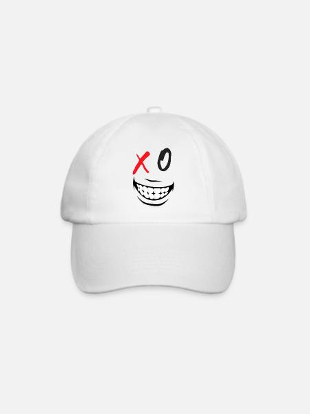 XO-Seite 1. Geschenk Humor Geburtstag Feiertage - Baseballkappe - Weiß/Weiß