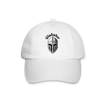 Gladiator - Baseballkappe - Weiß/Weiß - Vorne
