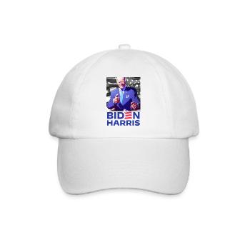Joe Biden 2024 - Baseballkappe - Weiß/Weiß - Vorne