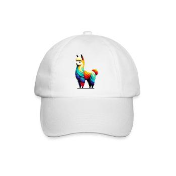 Alpaka - Baseballkappe - Weiß/Weiß - Vorne