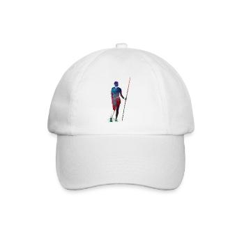 Speerwurf #sport #javelinthrow - Baseballkappe - Weiß/Weiß - Vorne
