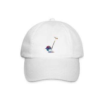 Polo Sport Kunst #polo #sport - Baseballkappe - Weiß/Weiß - Vorne