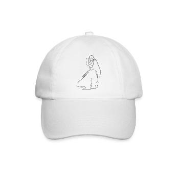 Hochzeitspaar tanzend - Baseballkappe - Weiß/Weiß - Vorne