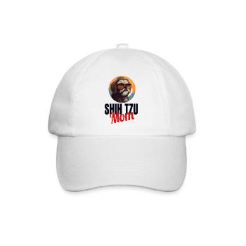Shih Tzu Löwenhunde Chrysanthemenhund Shih Tzu - Baseballkappe - Weiß/Weiß - Vorne