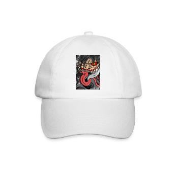 Blutsauger - Baseballkappe - Weiß/Weiß - Vorne