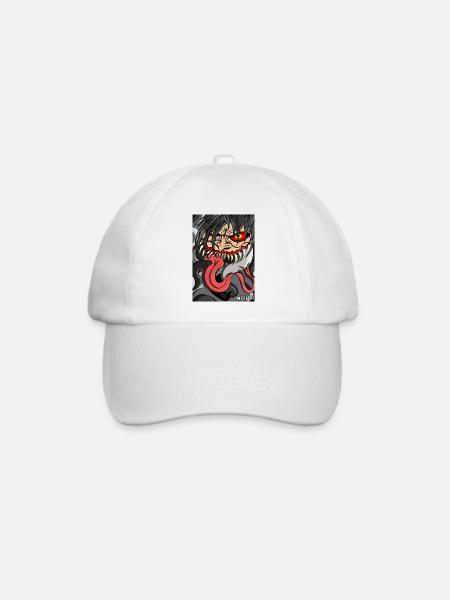 Blutsauger - Baseballkappe - Weiß/Weiß