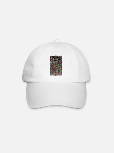 Laby Brik - Baseballkappe - Weiß/Weiß