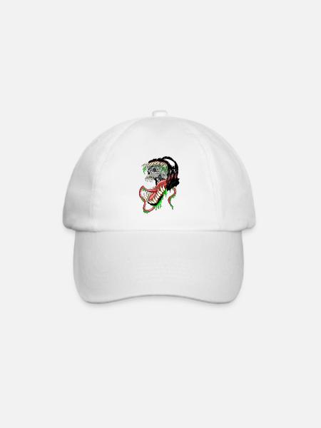 Der symbiont - Baseballkappe - Weiß/Weiß