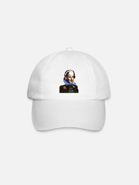 Shakespeare - Baseballkappe - Weiß/Weiß