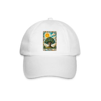 Die Eiche - Baseballkappe - Weiß/Weiß - Vorne