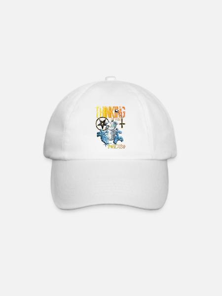 Voodooteddybär - Baseballkappe - Weiß/Weiß