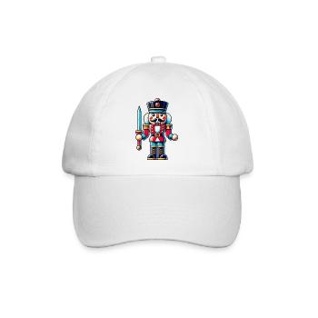Nussknacker - Baseballkappe - Weiß/Weiß - Vorne