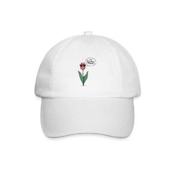 Blooming Fabulous  - Baseballkappe - Weiß/Weiß - Vorne
