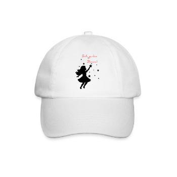 Sterntaler - Sieh zu den Sternen - Baseballkappe - Weiß/Weiß - Vorne